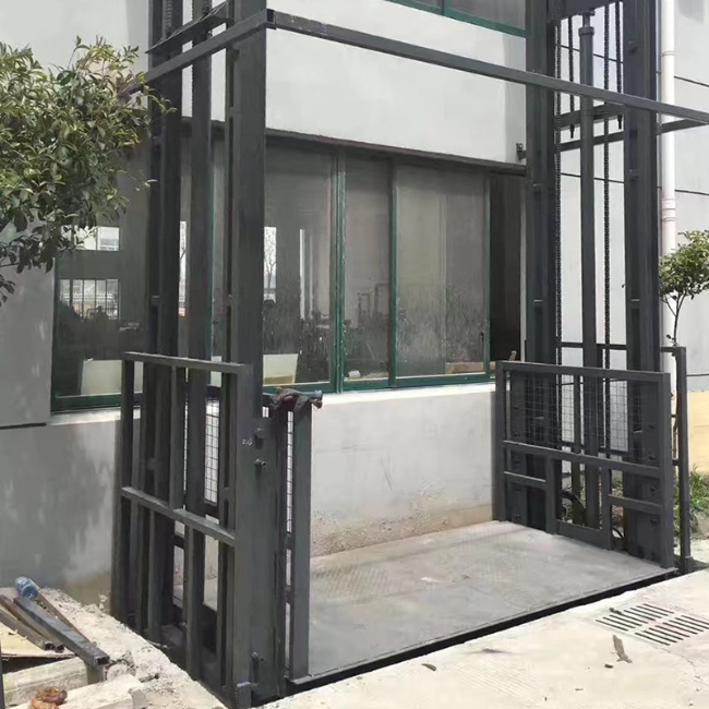 恩平5吨室外升降货梯